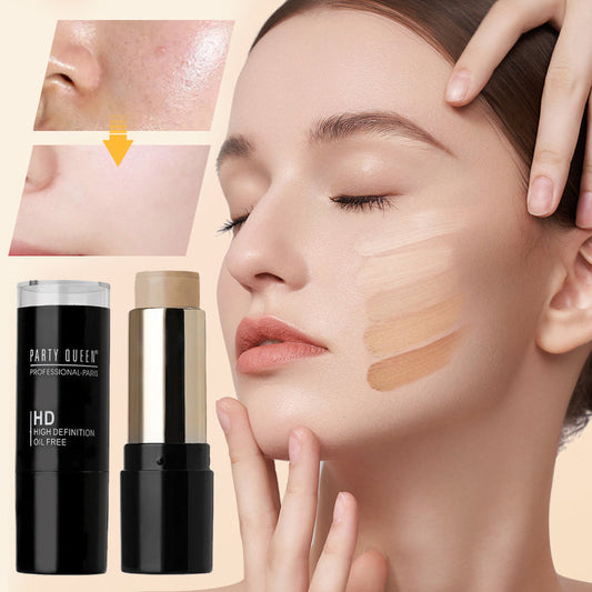 💖 Natural Light fine filament soyeux Concealer Eyeshadow Stick de fond de teint rotatif 🛍️