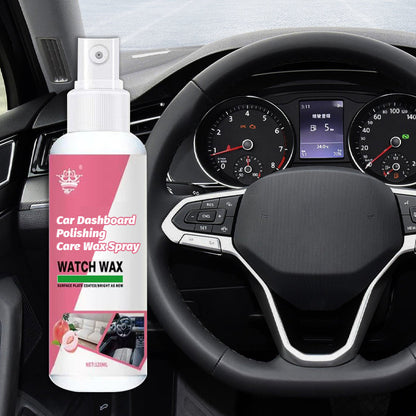 🎁Acheter 2 obtenir 1 gratuit (2 bouteilles)🎁Voiture Tableau de bord Polissage Entretien Cire Spray