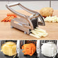 🔪 50% DE RÉDUCTION ! 🥒 Trancheuse à Pommes de Terre & Concombres – Inox – 4 Ventouses & Lame Pro for Cuisine