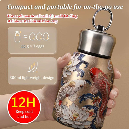 🔥 Bouteille d'eau chaude élégante et portable 🎒   Gardez vos boissons froides et chaudes et profitez de boissons fraîches partout!