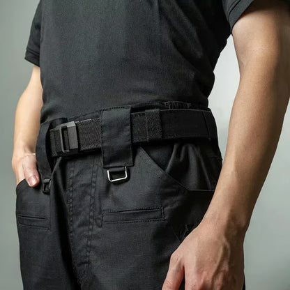 Ceinture en nylon élastique à boucle automatique pour hommes