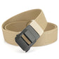 Ceinture en nylon élastique à boucle automatique pour hommes