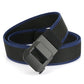 Ceinture en nylon élastique à boucle automatique pour hommes