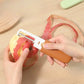 Couteau d'épluchage de fruits portable deux en un