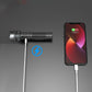 🔥Lampe de poche laser blanche avec zoom, batterie externe et affichage numérique