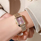 🔥2025 ventes chaudes🔥  Montre-bracelet à quartz de luxe pour femme
