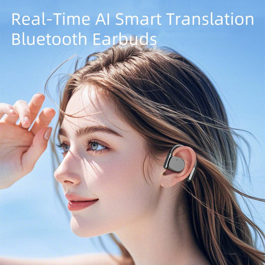 Real-Time AI Smart Translation Bluetooth Earbuds