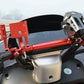 Levier de stabilisation réglable pour guidon de moto