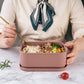 Microwave-Safe Compartmentalized Silicone Lunch Box