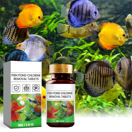 ✨ ️ 💥2025 ventes chaudes🐟 ️ comprimés de déchloration pour aquarium d'étang à poissons 🌬️