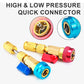 📢📢40 % DE RÉDUCTION !! ⏰Outil Démontage Rapide Noyau de Valve – R134A, Haute/Basse Pression, Robinet Intégré ✨