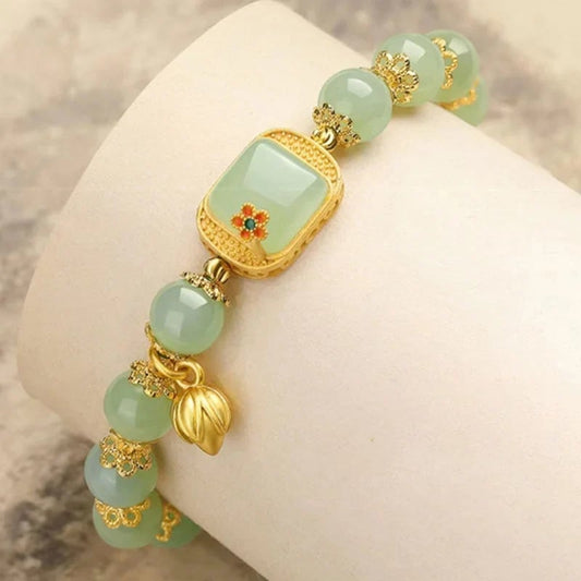 💥offre limitée dans le temps🔥Bracelet en perles de jade Hotan