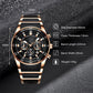 ⌚Remise de 60% de la valeur🔥Montre à quartz multifonctionnelle étanche pour hommes