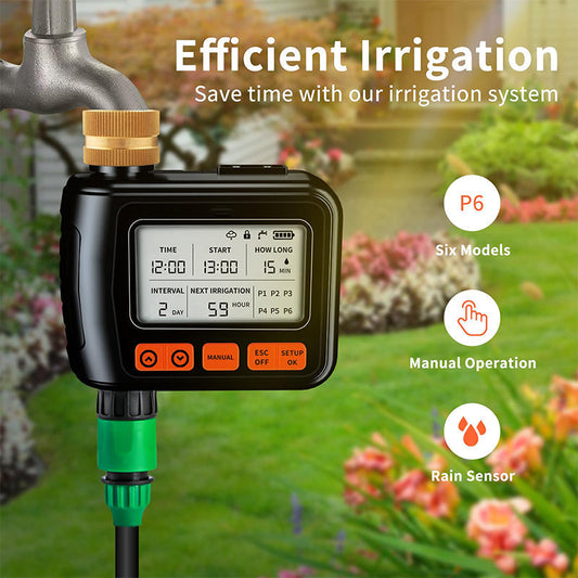🌸 Disposition prédatrice 🌸  Maison de jardin grand écran LCD affichage compteur d'eau