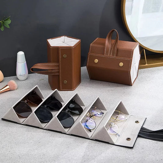 🎉🎉🎉🥳🥳👓 Sac de rangement en cuir Multi - lunettes
