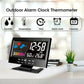 ✨⏰ Promotion du dernier jour 80% 🔥 Moniteur numérique de température et d'humidité à LED prévisions météo compteur à LED réveil