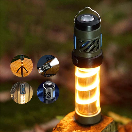 Répulsif anti-moust💥🏆✨iques et lampe de camping multifonctionnels, rechargeables et portables en un seul appareil !