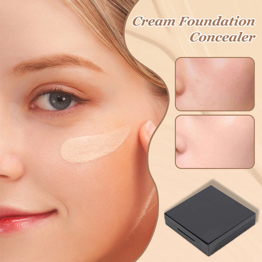 🌸🌸👧Crème légère de longue durée Foundation Concealer