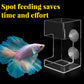 🔥 50% DE RÉDUCTION ! ✨ Anneau Nourrisseur pour Aquarium - Alimentation sans Arrêt de la Pompe, Fixation par Ventouses, Entretien Facile pour une Eau Propre 🐟💧