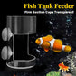 🔥 50% DE RÉDUCTION ! ✨ Anneau Nourrisseur pour Aquarium - Alimentation sans Arrêt de la Pompe, Fixation par Ventouses, Entretien Facile pour une Eau Propre 🐟💧
