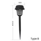 ✨Retour limité en été&Durée limitée Achetez 3 obtenez 2 gratuit✨🚫🦟Solar Mosquito Zapper Lamp Stake