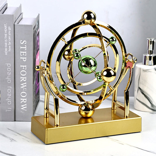 ✨⏳🌀 Spécial limité en temps 75% de réduction PendPenduleà mouvement perpétuel de l'orbite céleste
