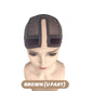 ✨Durée limitée 61% de réduction✨🪮4*5  Pouce U Part Mesh Stretch Tissage Perruque Cap