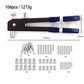 💥💥Ensemble d'outils manuels robustes pour écrous à rivets 