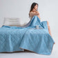 🌙 56% DE RÉDUCTION - ❄️ Couette d'été rafraîchissante, imprimée, lavable et respirante 💤