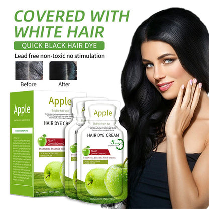 🌸🌸🌸✨ Nouvelle arrivée &Achetez 2 obtenez 1 gratuit✨ Crème teinture cheveux pomme