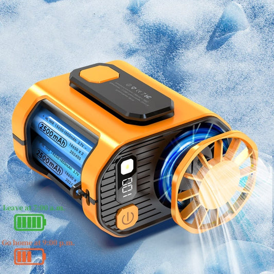 📢📢40% DE RÉDUCTION !! ⏰Mini Ventilateur Portable Multifonction à Pince – Pince Solide, Rotation 360°, S’adapte aux Poussettes, Bureaux et Têtes de Lit – Restez Au Frais Sans les Mains Où Que Vous Soit 🌬️😎