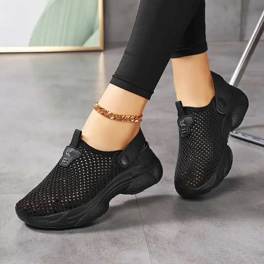 🔥 50 % dès maintenant ! 👟🌿 Baskets orthopédiques respirantes et antidérapantes pour femmes, conçues pour la randonnée et les activités de loisirs 🚶‍♀️🏞️✨