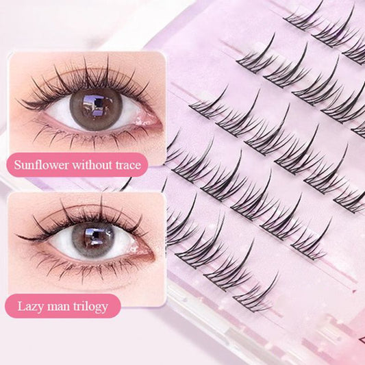 🌸🌸Faux cils réalistes sans colle et étanches