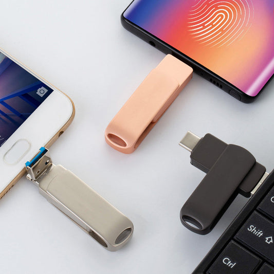 💾50% DE RÉDUCTION ! 📊 Clé USB 4-en-1 Multi-Interfaces - Transfert Ultra-Rapide vers PC/iPhone/Android, Compacte et Universelle 📱📦