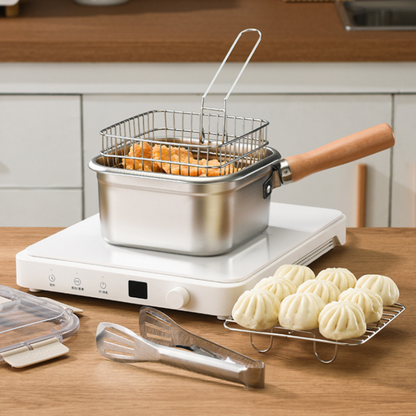 📢Durée limitée 61% de réduction🫕 Ensemble de cuisinière multifonction - Friseur, cuisinière, garde frais et lavage de légumes