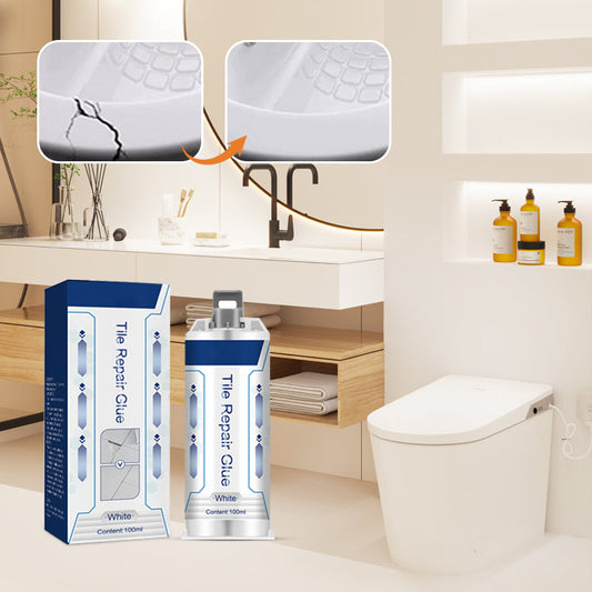 🏆✨ACHETEZ 3 OBTENEZ 2 GRATUITS ✨Colle AB à Base de Résine Époxy pour La Réparation de Carreaux de Céramique 100ml