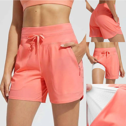 🌞Soldes d'été 63 % de réduction🩳Short de bain taille haute à séchage rapide