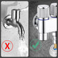 🎁 33 % DE RÉDUCTION ! 🔧✨ Vanne d'angle de sortie à double interrupteur 1/2" – Pratique et durable 🚰🌟
