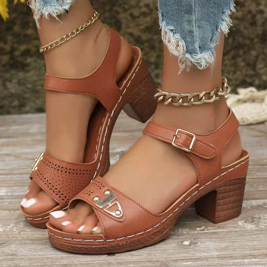📢📢40 % DE RÉDUCTION !! ⏰👠Sandales à talons hauts pour femmes