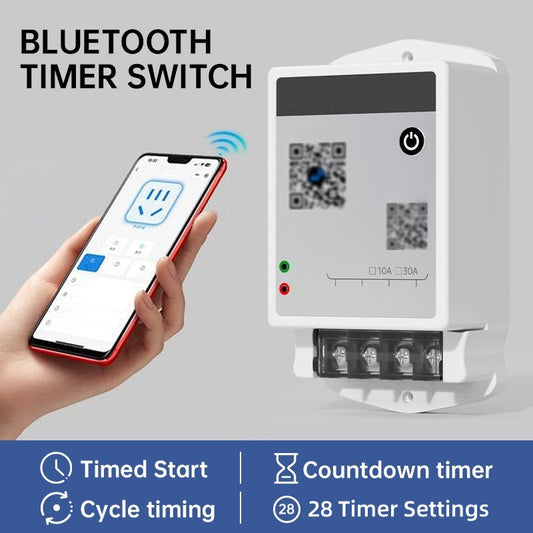 📢📢50% DE RÉDUCTION !!!✨Interrupteur Horloge Bluetooth Programmable Intelligent
