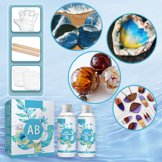 🛡️ Acheter 3 Obtenez 2 Free-5 ensembles💎Clear Hard Epoxy Resin Adhesive Set