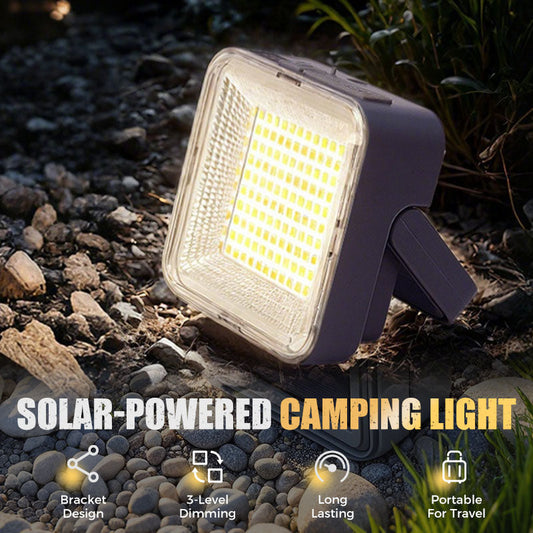 ⏰12 dernières heures⏰ : 65% de réduction directe🏆Lampe de camping portable et étanche à énergie solaire🌞🏕️