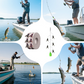 🏆🐟Ensemble de leurres artificiels pour la pêche à la mouche avec plusieurs hameçons