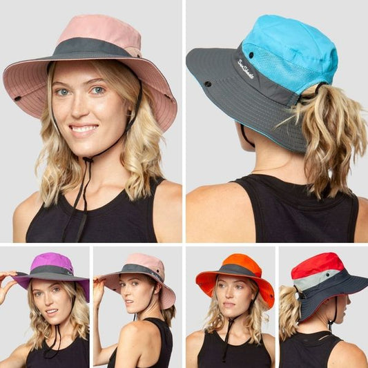 📢66% de réduction pour une durée limitée🌞Chapeau de soleil pliable avec protection UV✨