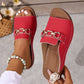 📢👡62% de réduction pour une durée limitée✨Orthopedic sandales avec boucle d'or