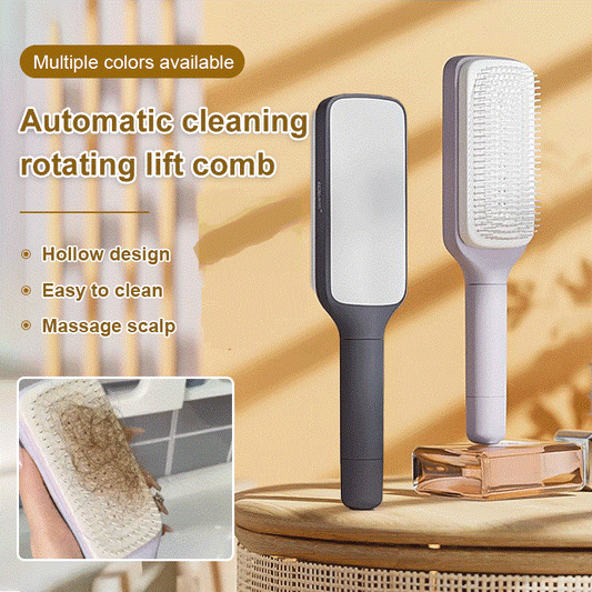 📢👱‍♀️66% DE RÉDUCTION - Peigne de levage rotatif à nettoyage automatique🌸