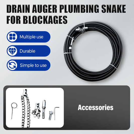 🏆Durée limitée moyenne 60% de réduction💥Serpent de plomberie pour drains bouchés