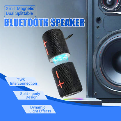 📢Durée limitée 60% de réduction📢🎹🎶Enceinte Bluetooth Magnétique 2-en-1 Séparable💥
