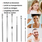 🎁 Remise limitée de 50% 🚀 Portable spirale en acier inoxydable earspoon Set de 6 pièces outil de prélèvement d'oreille