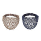 📢50% de réduction pour une durée limitée📢✨Bandeau Creux Large à Perles en Fleurs de Prunier